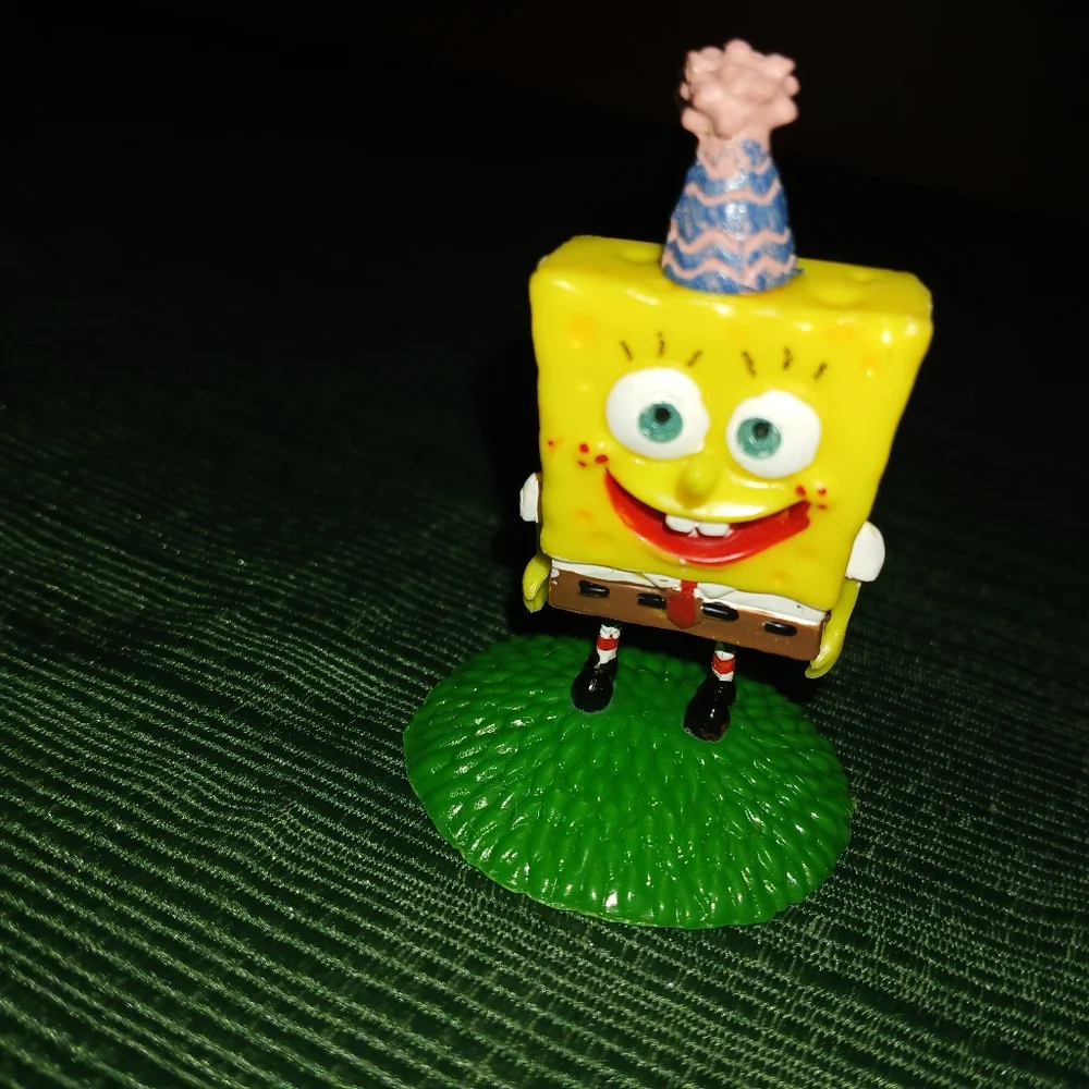 Wilton SpongeBob Cake Topper Set Of 6. NWT
